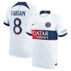 Camiseta de fútbol Paris Saint-Germain Fabian 8 Segunda Equipación 23-24 - Hombre